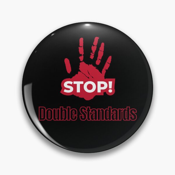 Item preview, Stop Double Standards!!! designed and sold by Ayman Toumarti.