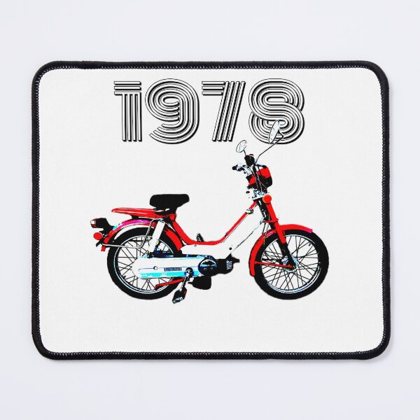 Item preview, Vintage 1978 Pedal Moped Scooter Mini Bike Motorcycle Moped designed and sold by BubbaCommerce.