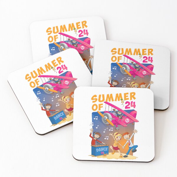 Artikelvorschau, Der Sommer 2024 – lustige und farbenfrohe Illustration entworfen und verkauft von Stef Ringoot, cartoons and illustrations.