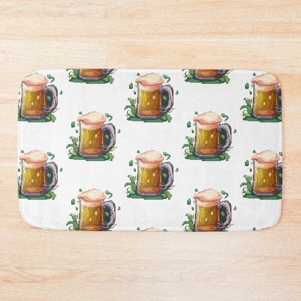 Item preview, Beer Mug (4) -Retro pixel art designed and sold by octoboobs.