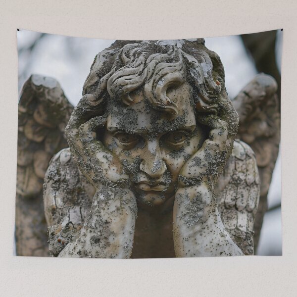 Item preview, Grumpy Stone Angel designed and sold by dcrc.