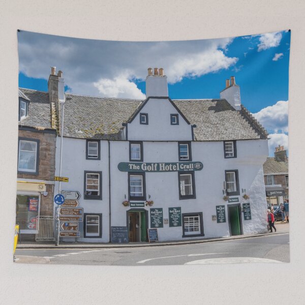 Item preview, Golf Hotel Crail East Neuk Of Fife Scotland designed and sold by GG WALL ART.
