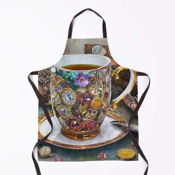 Item preview, Tea Time With The Time Traveler designed and sold by Lee Hiller Designs.