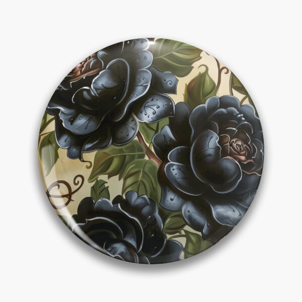 Item preview, Black Rose's - Oil On Canvas 4 designed and sold by Gypsykiss.