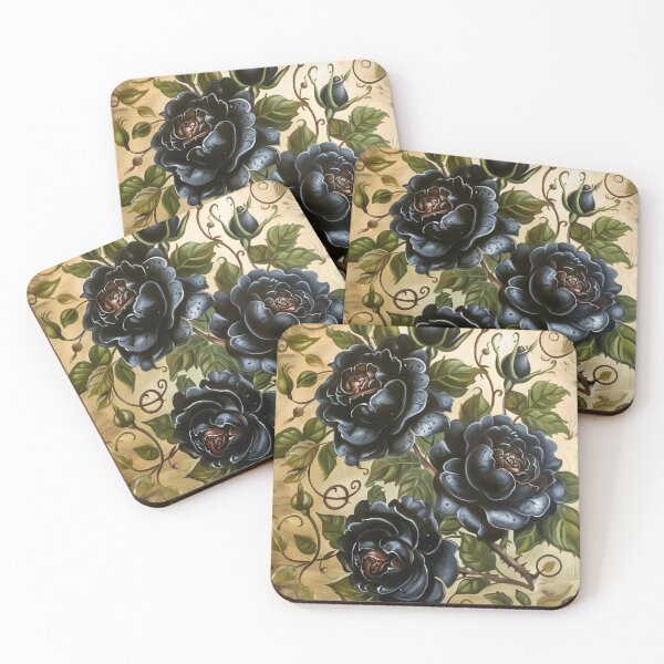Item preview, Black Rose's - Oil On Canvas 4 designed and sold by Gypsykiss.