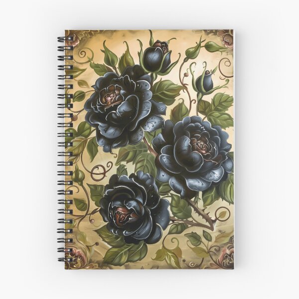 Item preview, Black Rose's - Oil On Canvas 4 designed and sold by Gypsykiss.