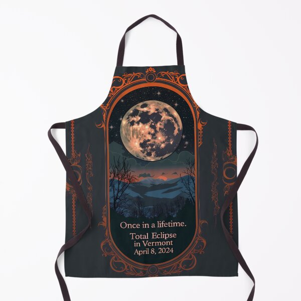 Item preview, 2024 Vermont Solar Eclipse Commemorative Art designed and sold by David Balzen.