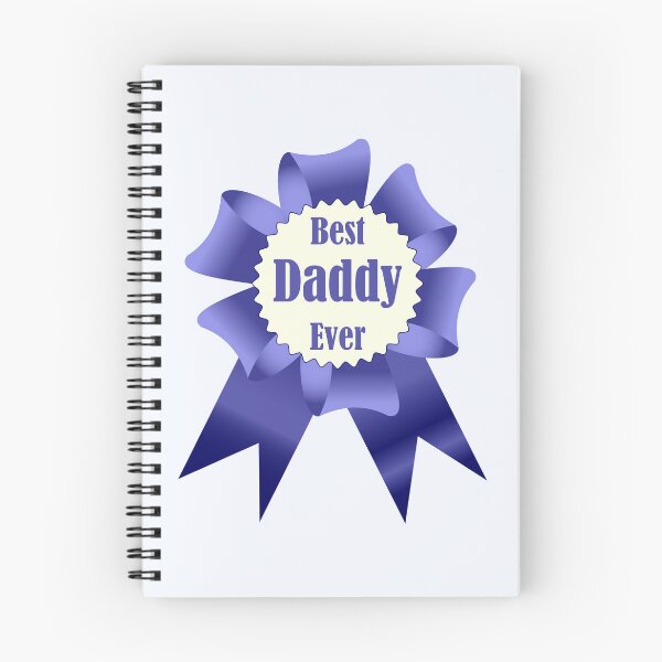 Item preview, Best Daddy Ever winner award ribbon designed and sold by CutieBlue.