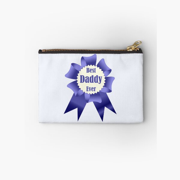 Item preview, Best Daddy Ever winner award ribbon designed and sold by CutieBlue.
