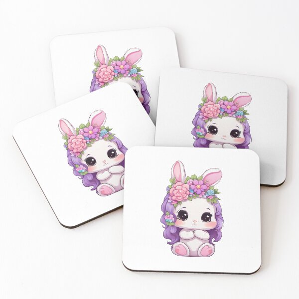 Item preview, Portrait of a pretty bunny designed and sold by BUNNY-FUNNY.