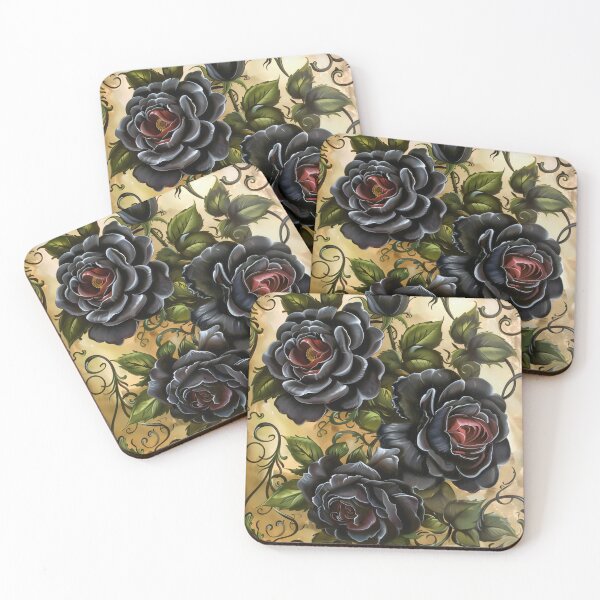 Item preview, Black Rose's - Oil On Canvas 5 designed and sold by Gypsykiss.
