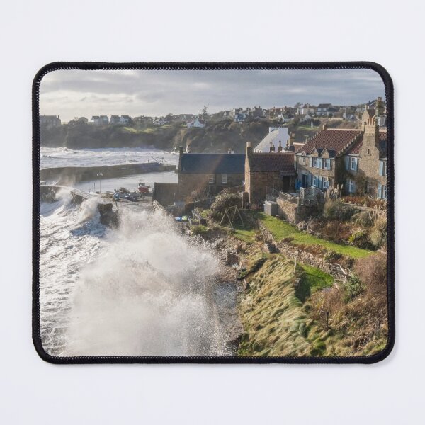 Item preview, Stormy Crail Harbour Wall Fife Scotland designed and sold by GG WALL ART.