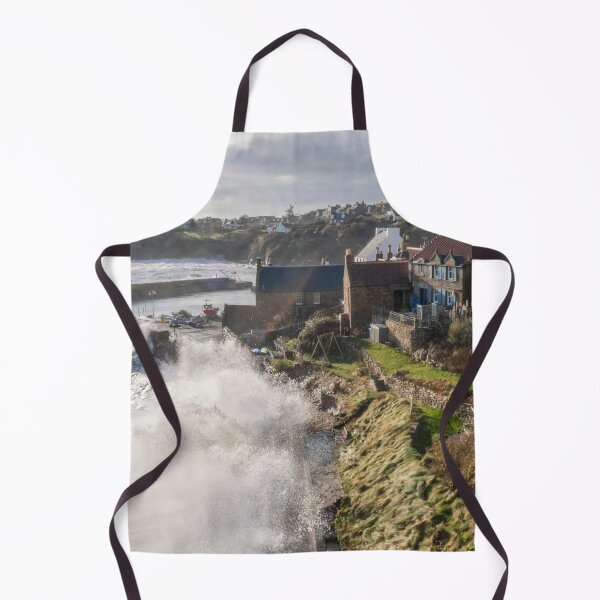 Item preview, Stormy Crail Harbour Wall Fife Scotland designed and sold by GG WALL ART.