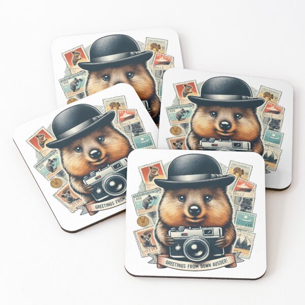 Item preview, Quirky Quokka funny retro animal  designed and sold by Expressions-Sel.