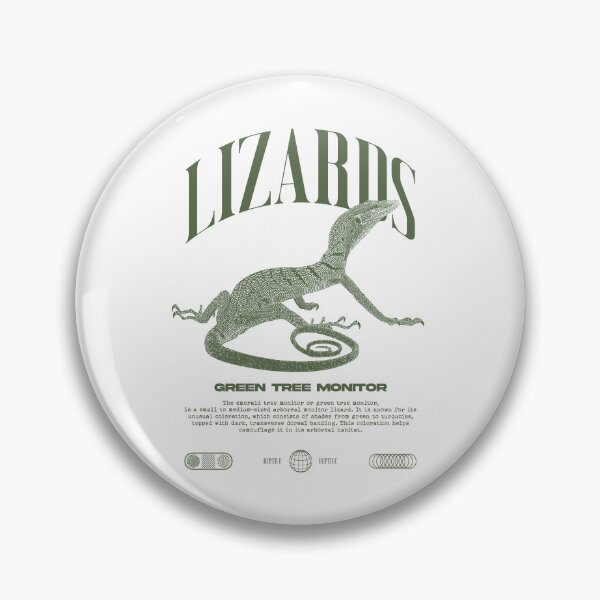 Item preview, Green Tree Monitor Streetwear Lizard Keeper designed and sold by JRRTs.