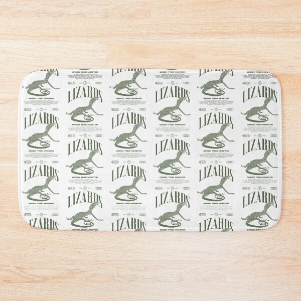 Item preview, Green Tree Monitor Streetwear Lizard Keeper designed and sold by JRRTs.