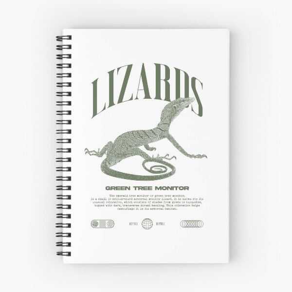 Item preview, Green Tree Monitor Streetwear Lizard Keeper designed and sold by JRRTs.
