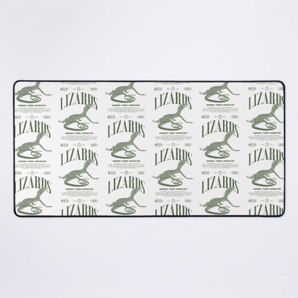 Item preview, Green Tree Monitor Streetwear Lizard Keeper designed and sold by JRRTs.