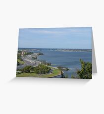 Swan River Greeting Card