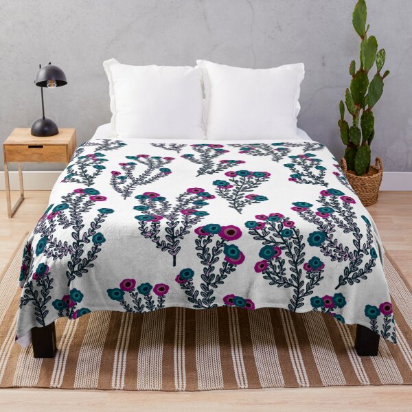 Item preview, Botanical Pattern Flowering Branches designed and sold by NayaChu.