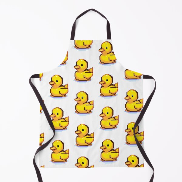 Item preview, Cute rubber duck pixel art- Retro vibe designed and sold by octoboobs.