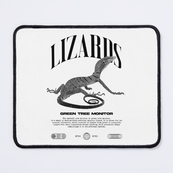Item preview, Green Tree Monitor Streetwear Lizard Keeper designed and sold by JRRTs.