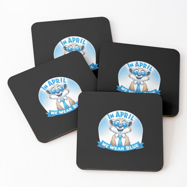 Item preview, In April we wear Blue designed and sold by BlueGoldArt.