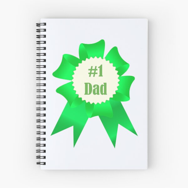 Item preview, Number One Dad winner award ribbon designed and sold by CutieBlue.