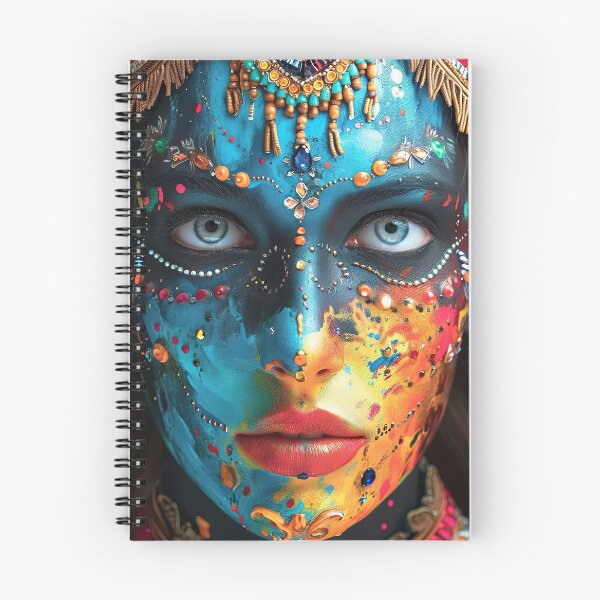 Item preview, Vibrant Festival Face Paint designed and sold by OccultDreams.