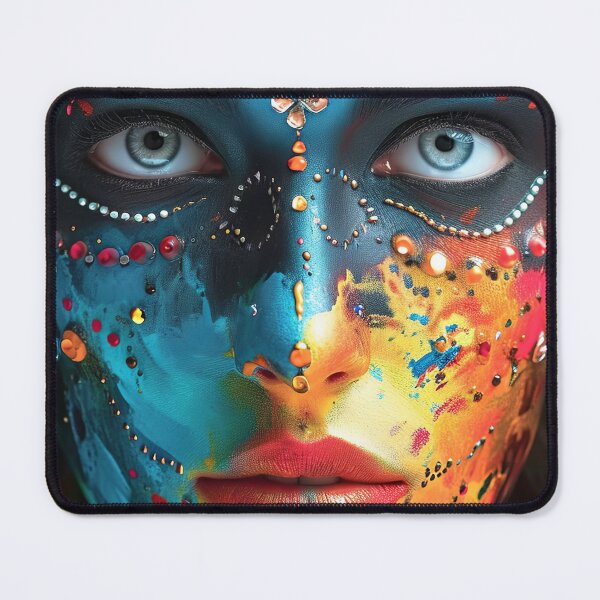 Item preview, Vibrant Festival Face Paint designed and sold by OccultDreams.