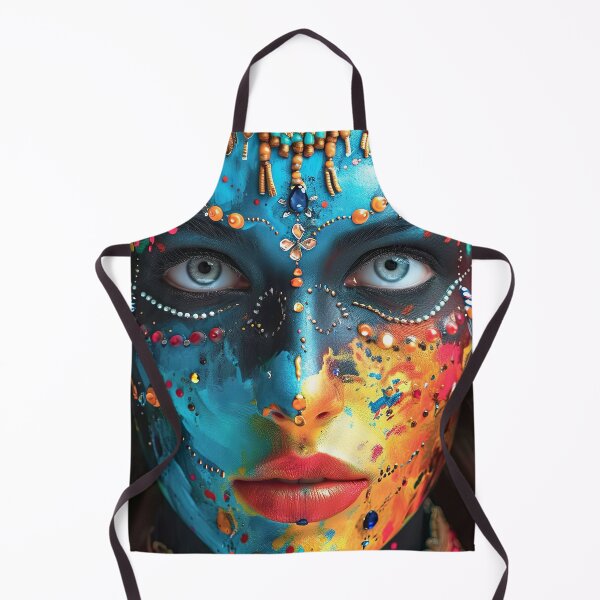 Item preview, Vibrant Festival Face Paint designed and sold by OccultDreams.