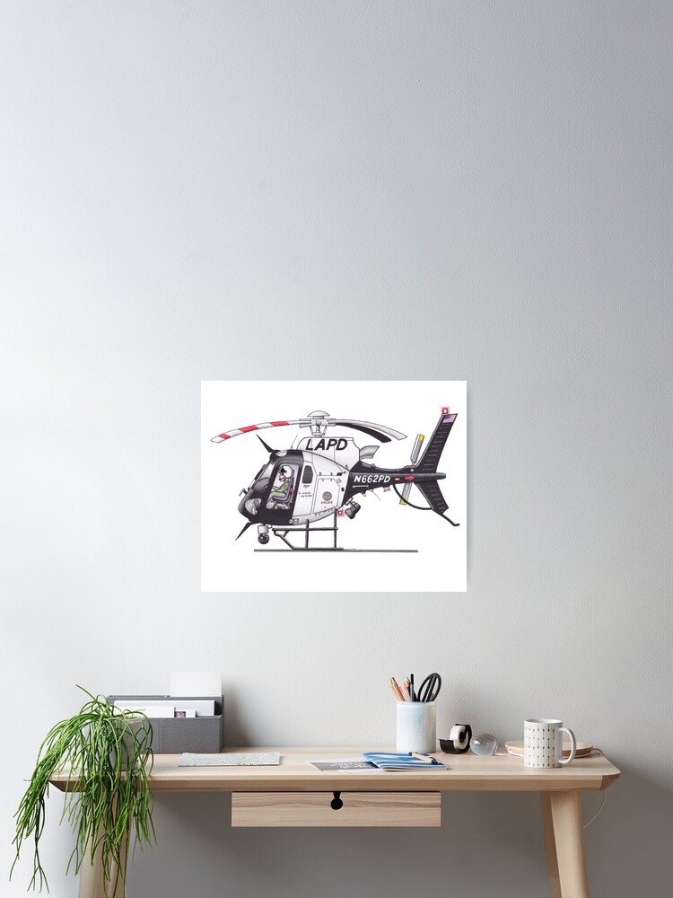 Helicopter Eurocopter AS 350B2 Ecureuil, Los Angeles Police