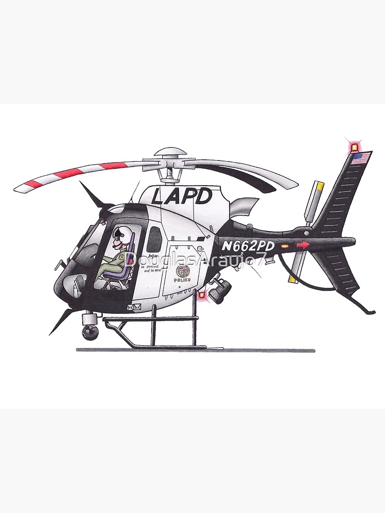 Helicopter Eurocopter AS 350B2 Ecureuil, Los Angeles Police