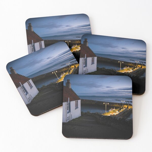Item preview, Night At Hen's Ladder or Bankhead Brae Crail Fife Scotland designed and sold by GG WALL ART.