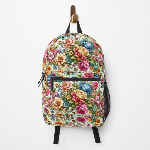 Item preview, Colorful Pattern with Flowers designed and sold by EXON-Publishing.