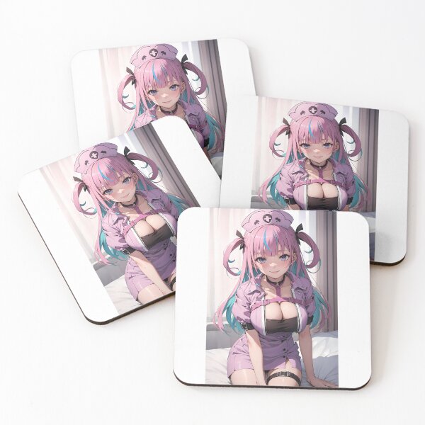 Item preview, Minato Aqua - Hololive Virtual Youtuber Fanart designed and sold by iloveanimechibi.