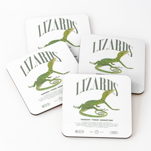 Item preview, Green Tree Monitor Streetwear Lizard Keeper designed and sold by JRRTs.