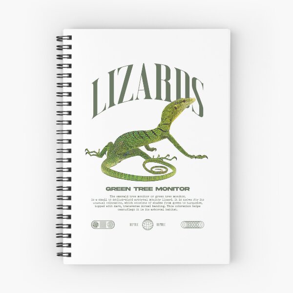 Item preview, Green Tree Monitor Streetwear Lizard Keeper designed and sold by JRRTs.