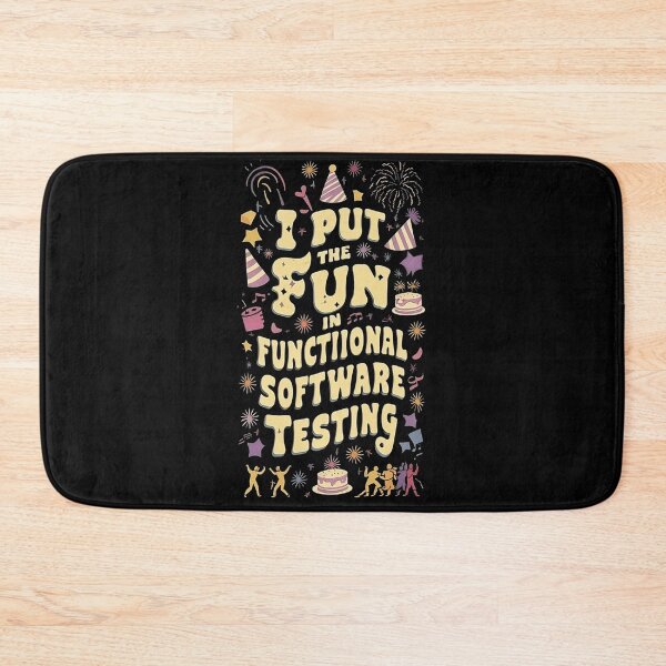 Item preview, I put the FUN in Functional Software Testing designed and sold by softwaretesting.