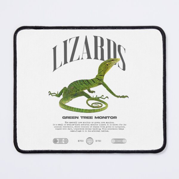 Item preview, Green Tree Monitor Streetwear Lizard Keeper designed and sold by JRRTs.