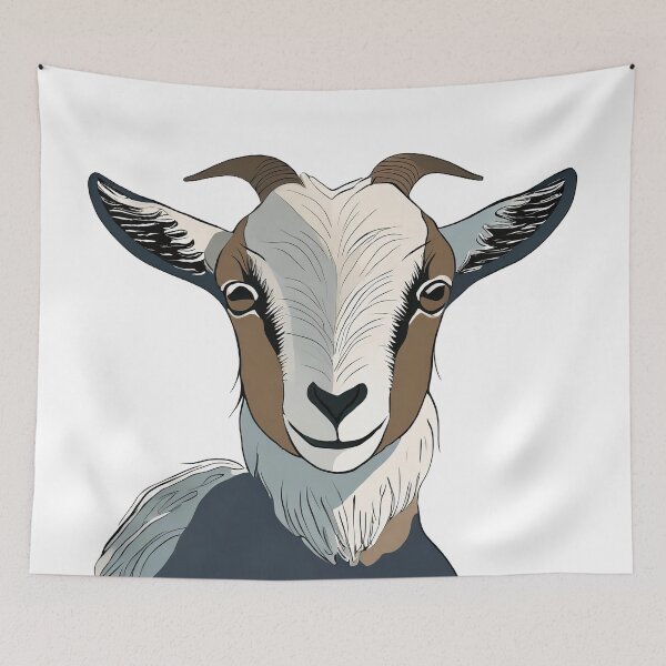 Item preview, Cute Goat Design designed and sold by MakeInShop.
