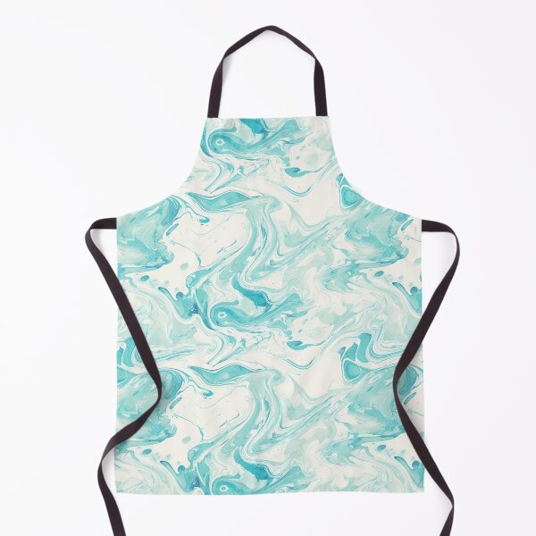 Item preview, Cyan Dreams, Liquid, Seamless Pattern designed and sold by patternicco.