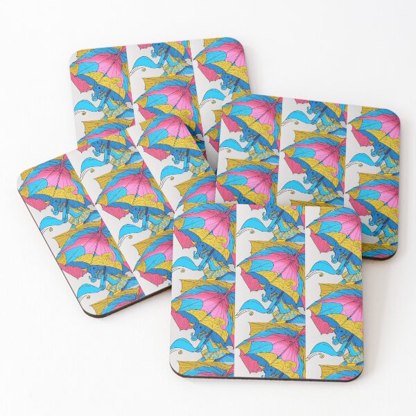 Item preview, Blue, Yellow, Pink Umbrella 1 designed and sold by Libertaari.