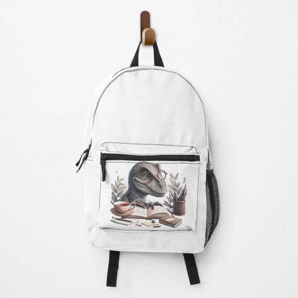 Item preview, Velociraptor reading a book designed and sold by Palmyr.