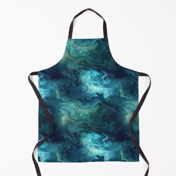 Item preview, Deep Blue, Liquid, Seamless Pattern designed and sold by patternicco.