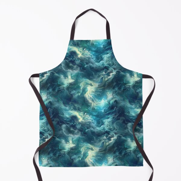 Item preview, Deep Blue, Liquid, Seamless Pattern designed and sold by patternicco.