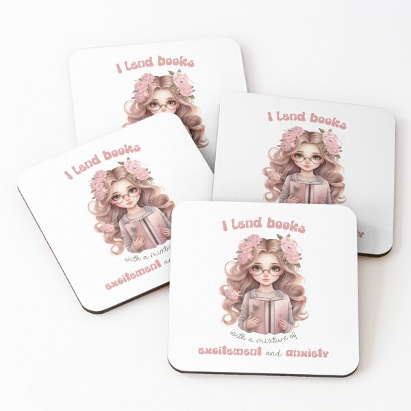 Item preview, I Lend Books with a Mixture of Excitement and Anxiety designed and sold by Fantastic-Finds.