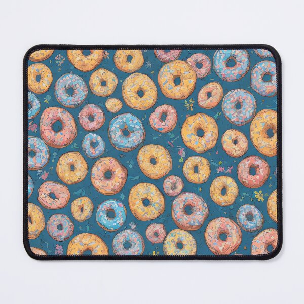 Item preview, Delight Cartoonish Sprinkle Sweet Donut Pattern designed and sold by thejoyker1986.