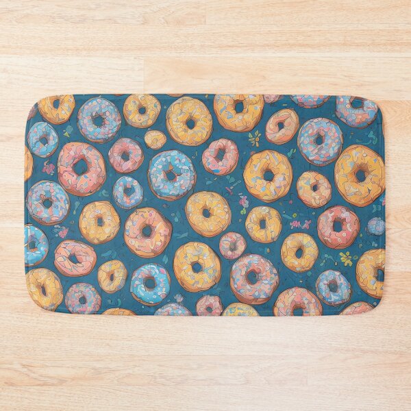 Item preview, Delight Cartoonish Sprinkle Sweet Donut Pattern designed and sold by thejoyker1986.