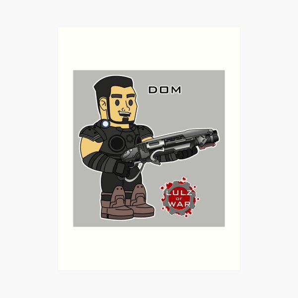 Lulz Of War: Dom Art Print